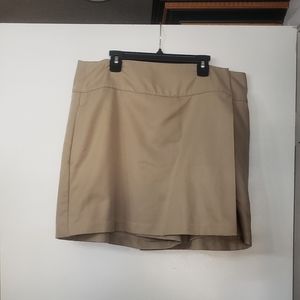 Slazenger Golf Skort Khaki Size 14